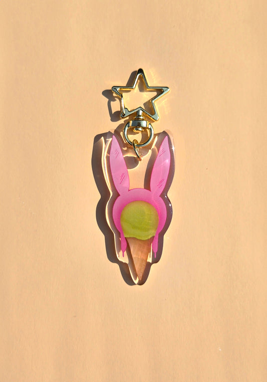 Louise Ice Cream Keychain