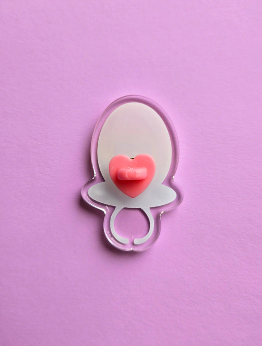 Tamagotchi Ring Pop (Rainbow) Pin