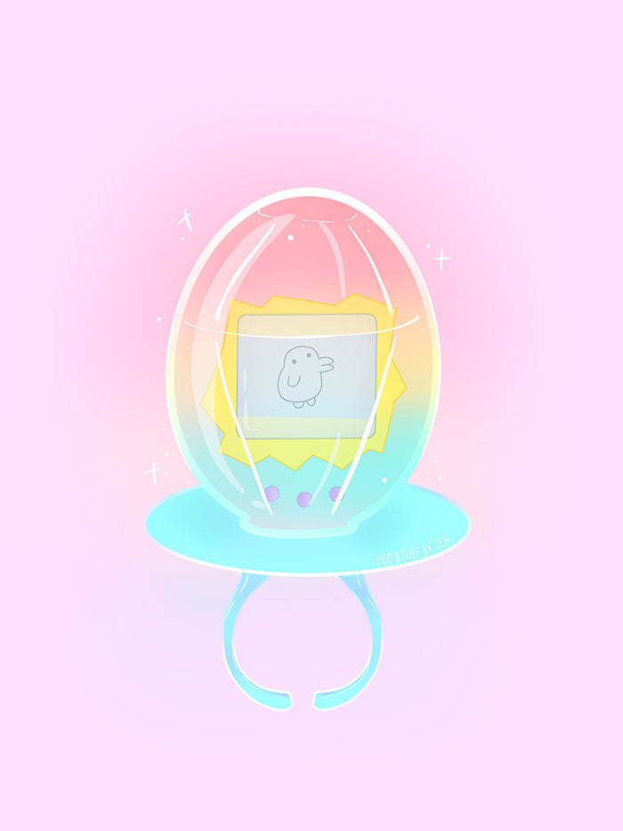 Tamagotchi Ring Pop 🌈