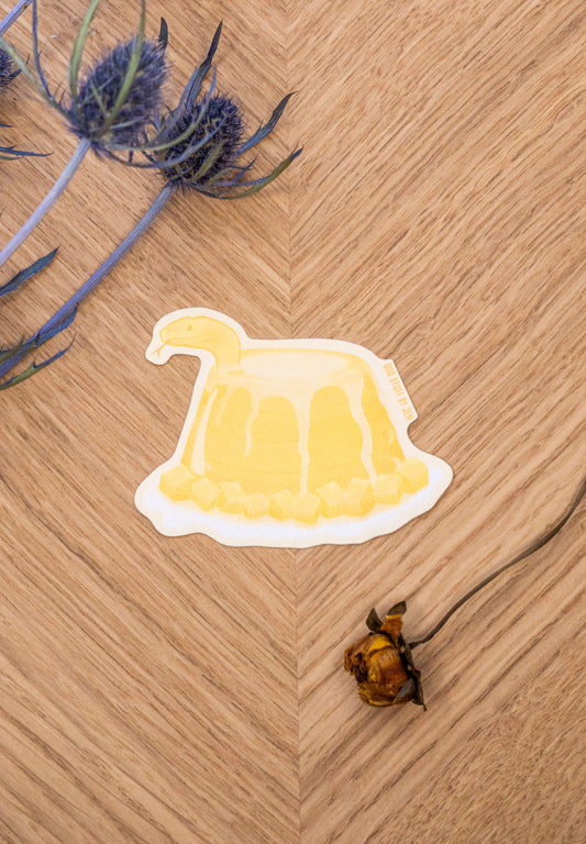 Mango Pudding Snake Sticker