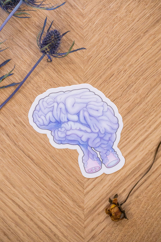 Brain Fuel Sticker