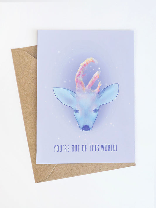 You're Out of this World Card