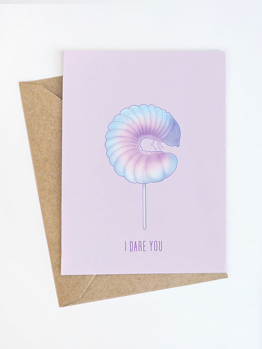 Larva-Pop - I Dare You Card