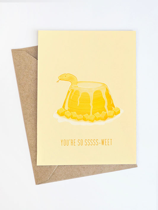 Mango Pudding | You're So Sssweet Card