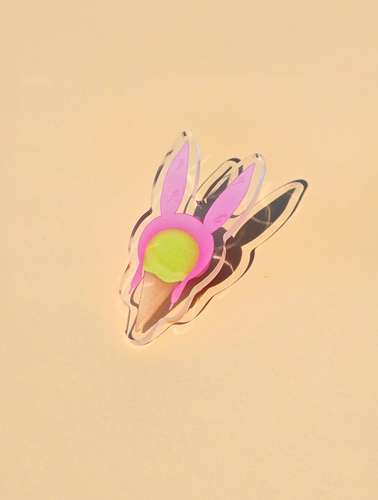Louise Ice Cream Pin